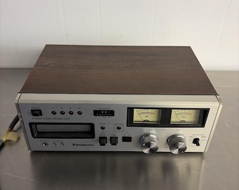 Vintage Panasonic 8 Track Player & Recorder RS-808, Parts /Repair (Untested)