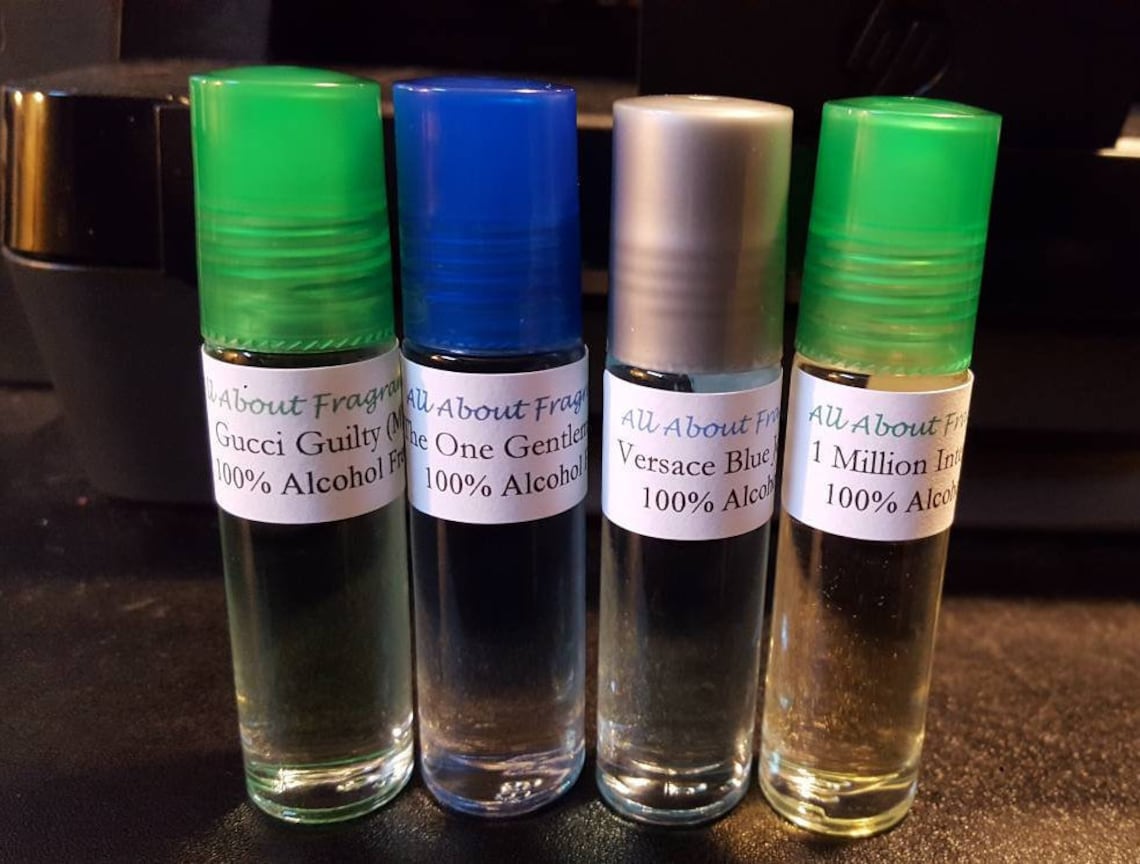 Men's RollOn Cologne Body Oils Long Lasting & 100 No Etsy