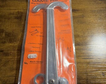 Black Timber Game Hook Big Game Skinning Gambrel PN#1084134 Hunters Meat Packers