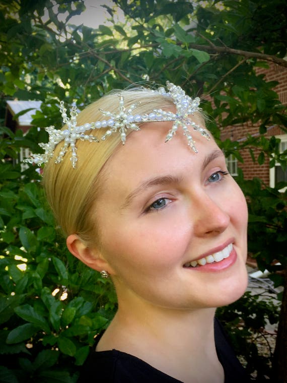 teardrop headpiece