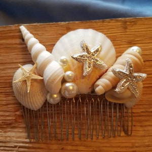 Mermaid Seashell hair comb accessories