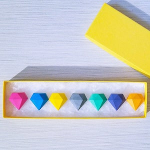 Gem crayons kids gift Easter gift Easter basket stuffer party favor