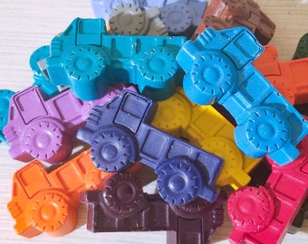 Crayons truck crayons party favor kids gift birthday gift truck lovers gifts for kids stocking stuffer