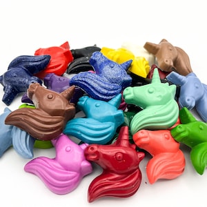 Magical Unicorn Party Favors Crayons Unicorn Shaped Crayons Coloring Gifts For Kids Children&#39;s Birthday Party Ideas Coloring Activities