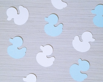 Confeti Pato Confeti Baby Shower Boy Shower Just Ducky Die Cuts scrapbooking fiesta de cumpleaños
