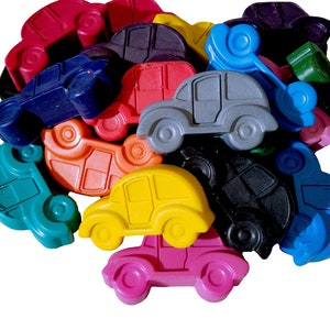Kids Car Crayons Birthday Favors For Car Themed Birthday Transportation Themed Crayons Car Lover Kids Coloring Gifts