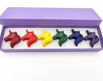 Unicorn Party Gifts Coloring Supplies For Kids Unicorn Crayons Box Gifts For Children Birthday Gift Ideas
