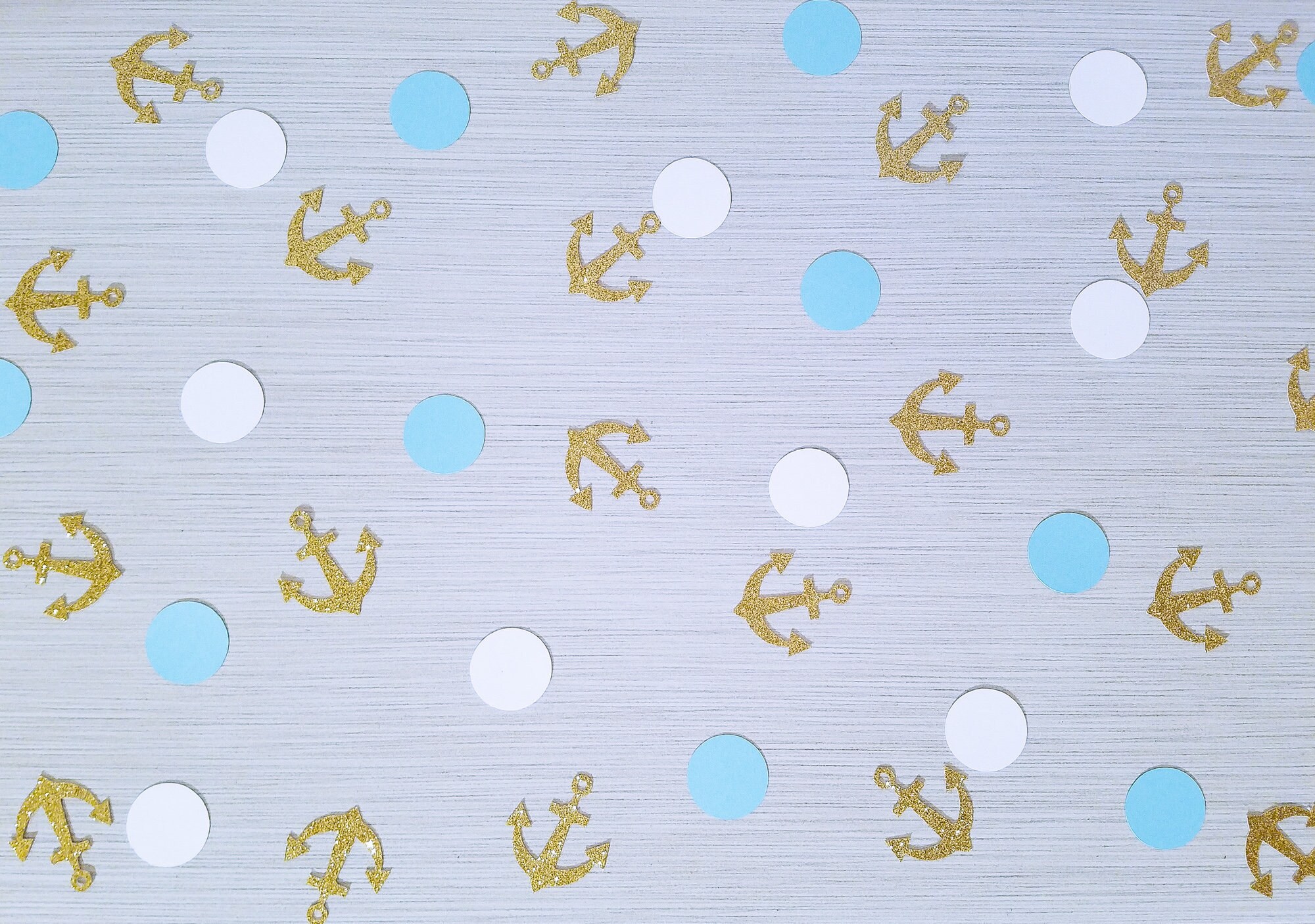 nautical Confetti Baby Boy Shower