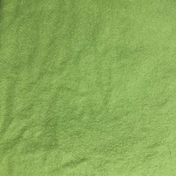 Spring Green Blanket Weight Wool