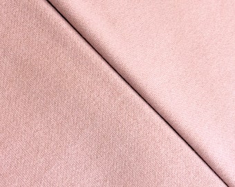 Pink Wool Fabric, Medium Weight
