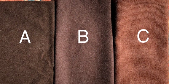 Brown Wool Fabric, A & B are Sold Out