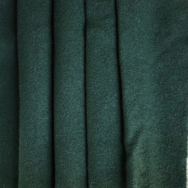 Forest Green Wool Fabric