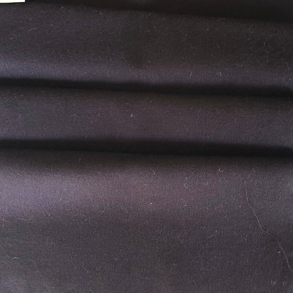 Brown Lightweight Wool Fabric