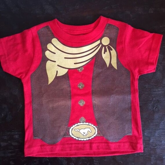 Cowboy Toddler TShirt Etsy