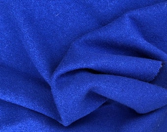 Royal Blue Wool Fabric