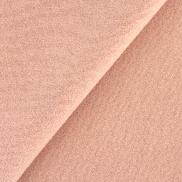 New Pink Blush Wool Fabric, Medium Weight, for Rug Hooking & Applique, Fat Quarters Available, Made in USA