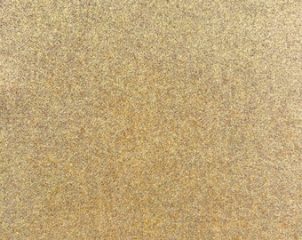 Golden Tan Wool Fabric, Medium Weight