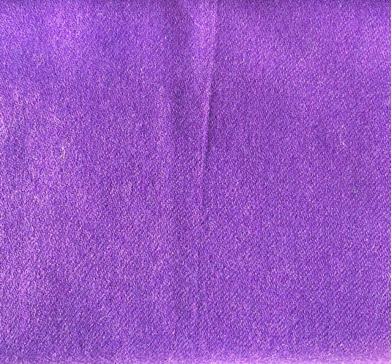 Purple Wool Fabric - Etsy