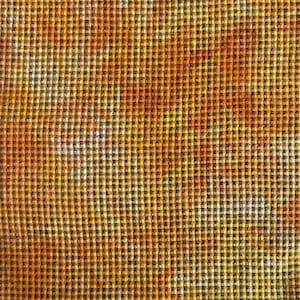 Wool Fabric Dyed Orange