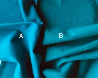 Aqua Wool Fabric, Medium Weight