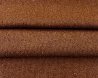 Brown Wool Fabric, Medium Weight