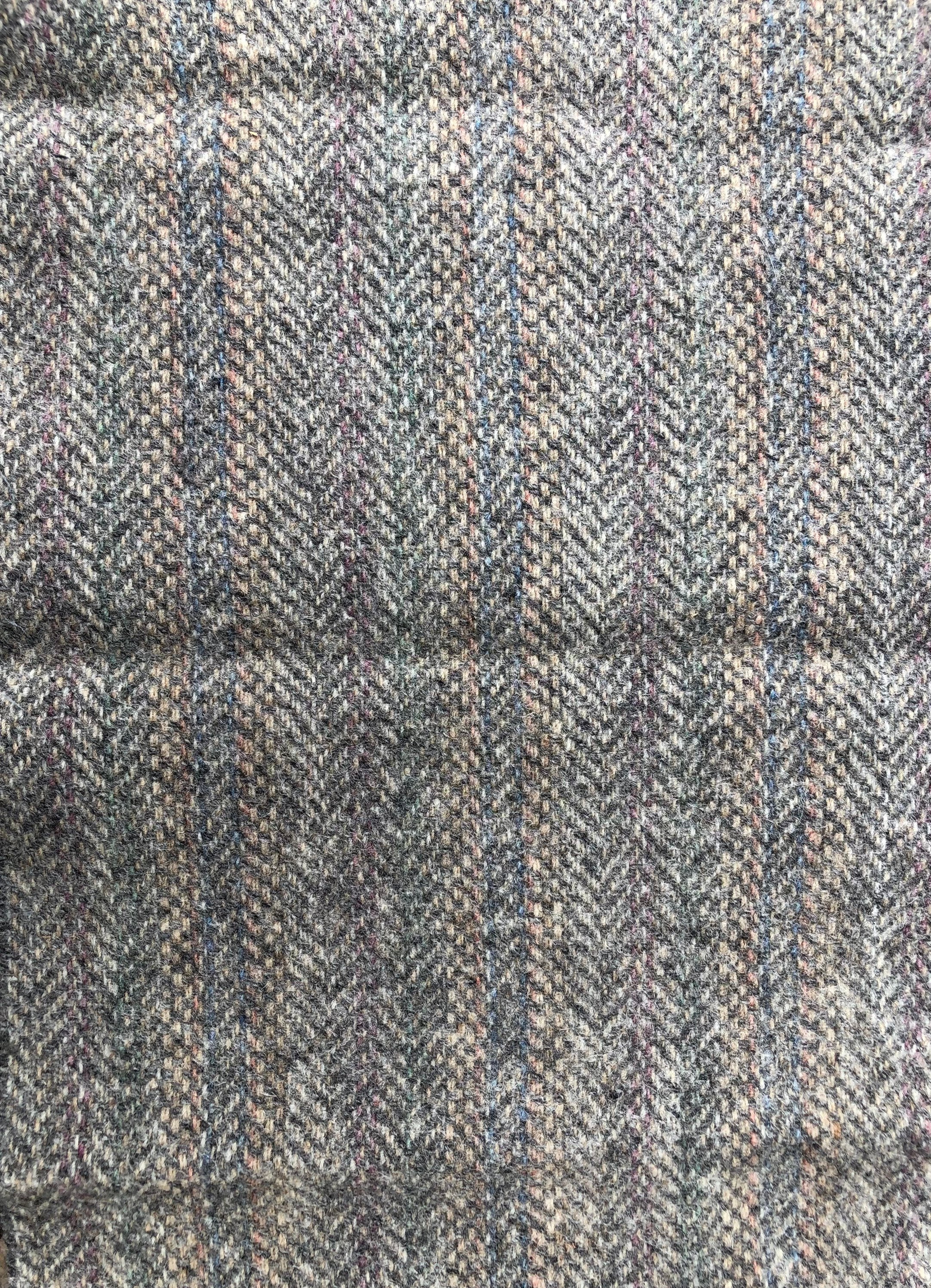 Gray tweed best sale fabric