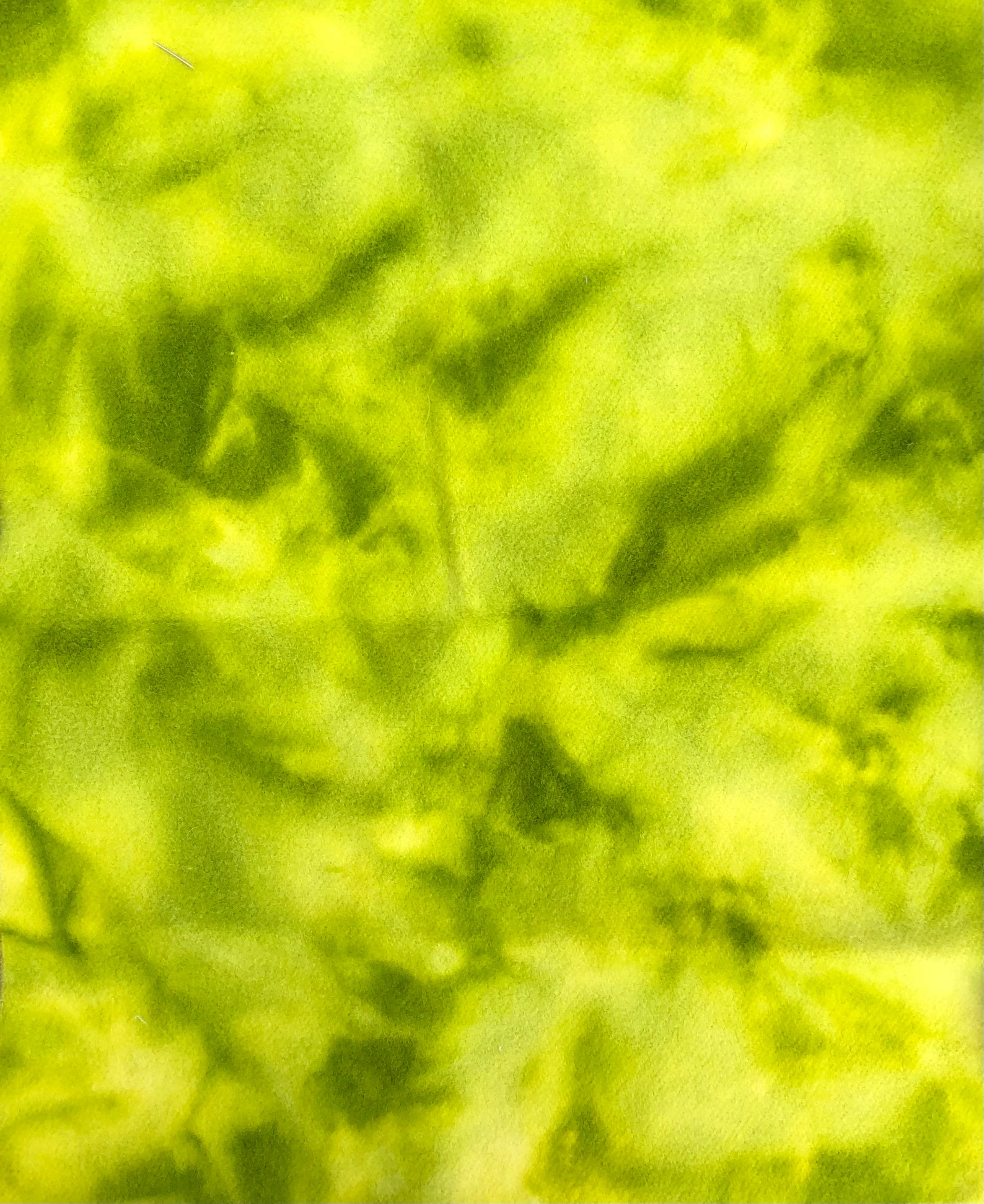 Wool Fabric Dyed Lime Green Etsy