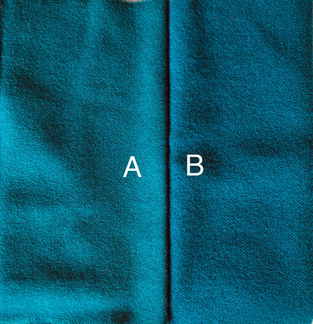 Turquoise Wool Fabric - Etsy