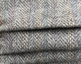 Gray Herringbone Wool Tweed Fabric - Etsy