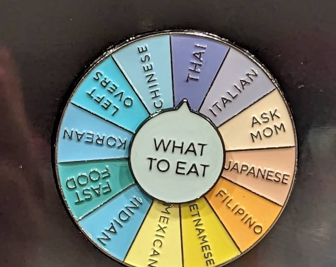 Food Spinner Wheel for Refrigerator, Decision Maker, Pick