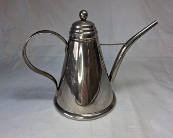 Williams Sonoma Grand Cuisine Olive Oil Cruet Drizzler Stainless Steel