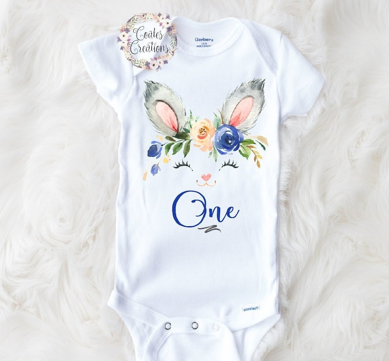 First Birthday OnesieEaster Bunny OnesieEaster BabyBunny RabbitSpring OnesieSome Bunny is OneBirthday Onesie