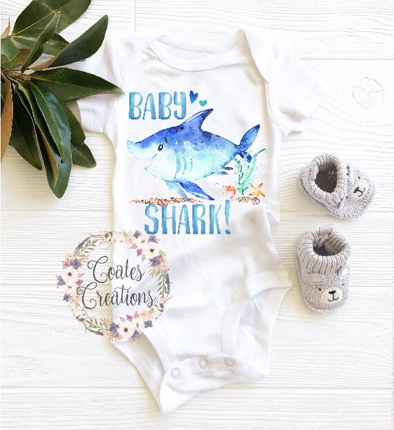 baby shark onesie