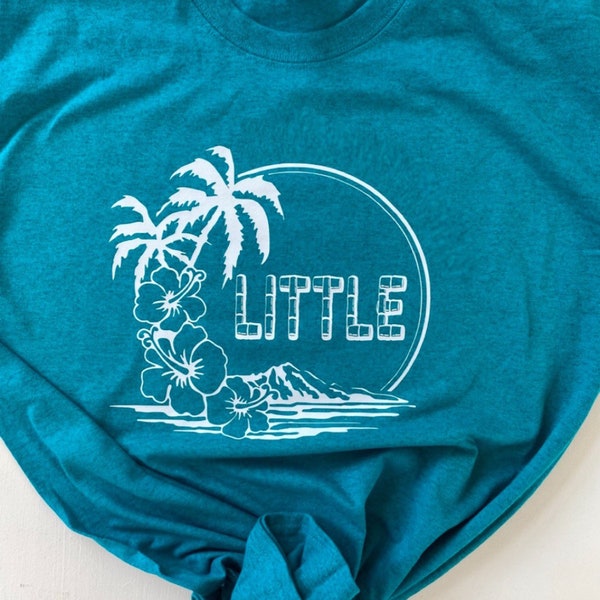 Hawaiian Theme Big Little Shirt, Tropical Big Little Shirt, Hawaii Theme Sorority Shirt, Big Little Reveal, Luau Big Little Shirt, Greek Lif