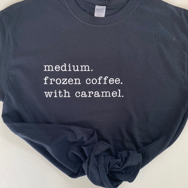 Coffee Order Sweatshirt, Cute Coffee Order Shirt, Order of coffe Shirt, Custom Coffee Shirt, Coffee Lovers Shirt, Cute Gift For Coffee Lover