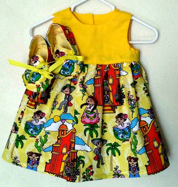 infant mexican dress