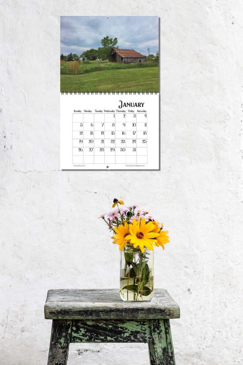Calendar Template For Affinity Publisher Graphics Etsy