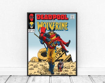 Deadpool & Wolverine Print