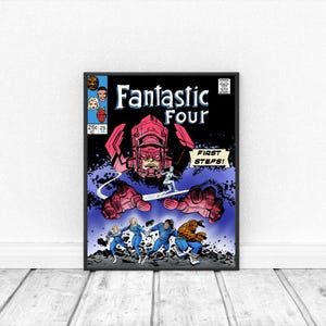 Fantastic Four Galactus Print