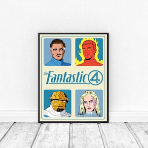 Fantastic Four First Steps Print