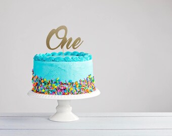 first birthday cake topper