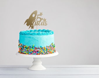 space cake topper etsy