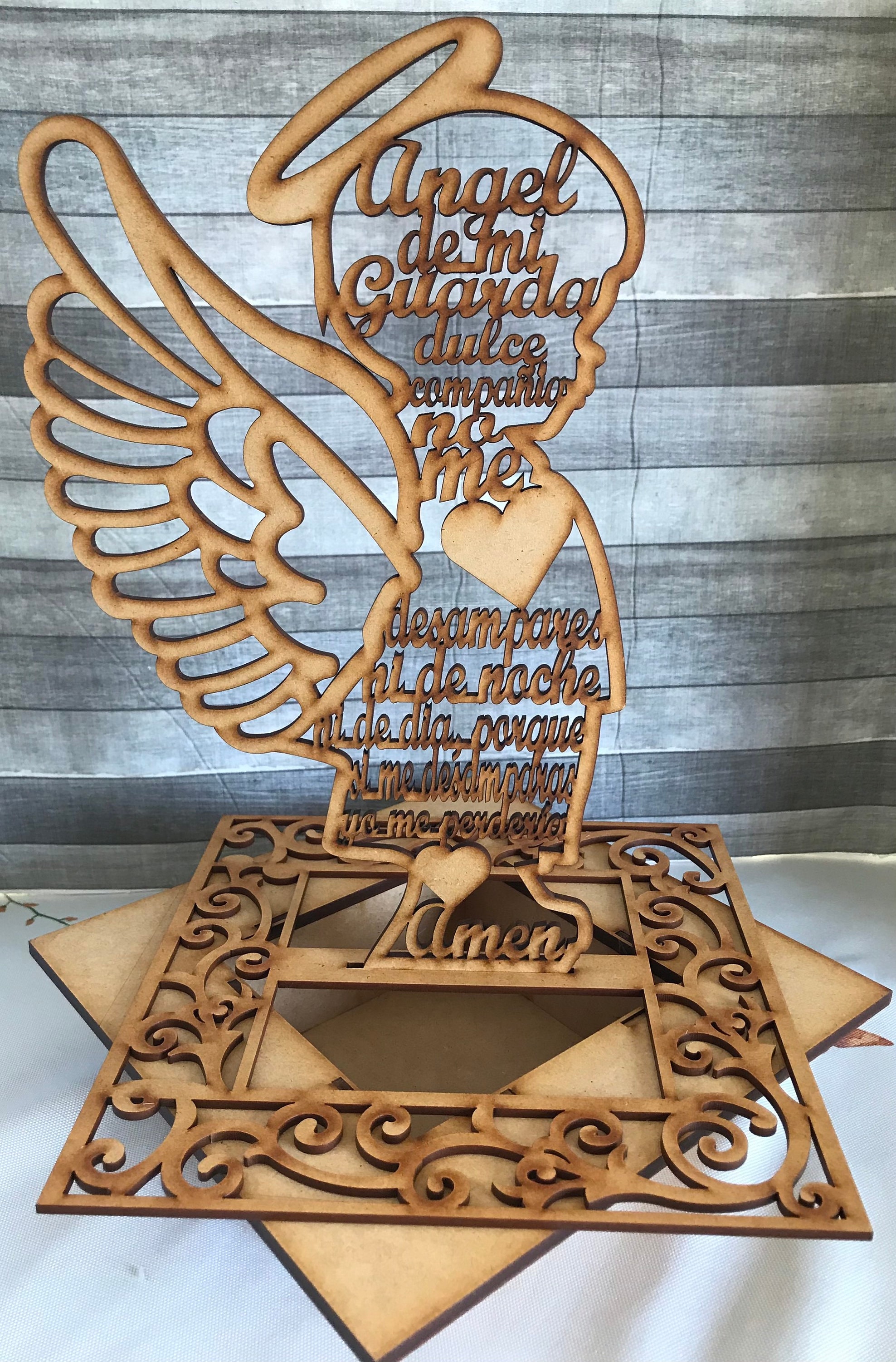 Recuerdo Angelito Con Corazón Y Corazones 8 Cm Bagutta | Venta Online