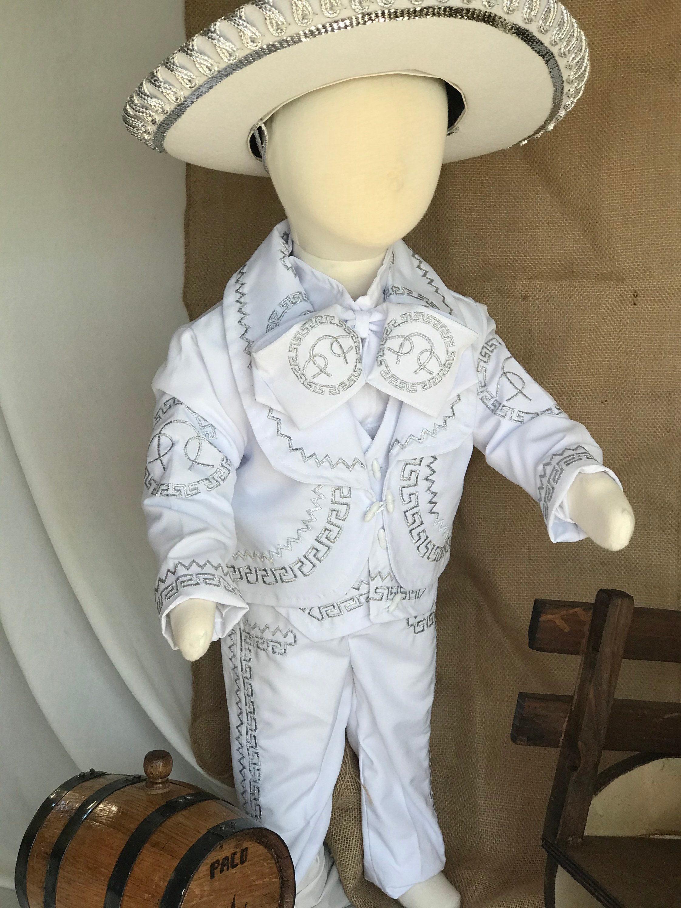 Traje Charro Para Bautizo La Imagen De La Virgen De Etsy Hong Kong