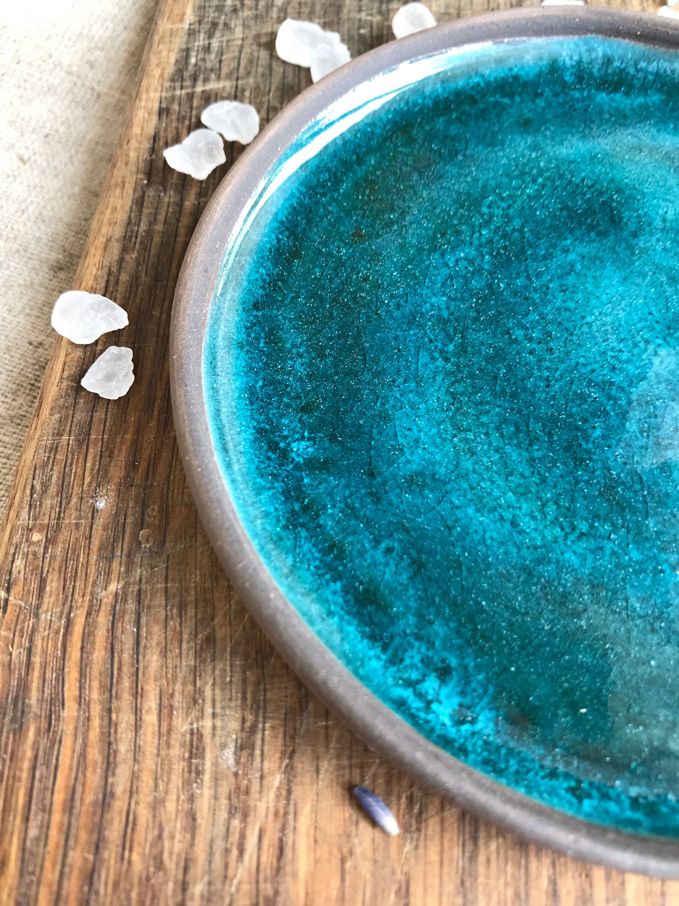 Pottery Side Plate Galaxy Ceramic Plate Handmade Plate Etsy