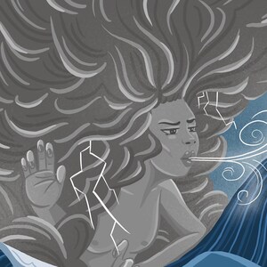 Filipino Deities Art Print: Anitun Tabu & Aman Sinaya - REVAMP - Etsy