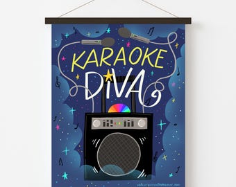 Karaoke Filipino/Diva Print