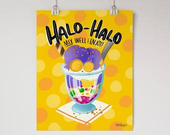 Halo Halo Food Art