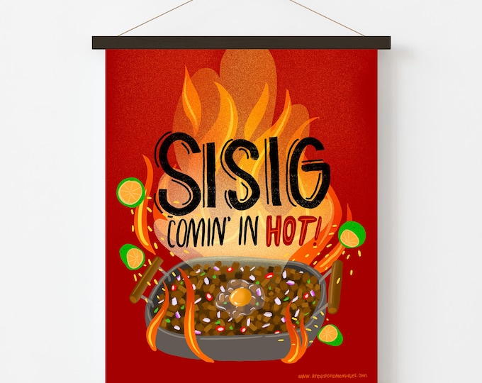 Featured listing image: Sisig on a Skillet Food Art