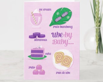 Ube-by Baby Greeting Card